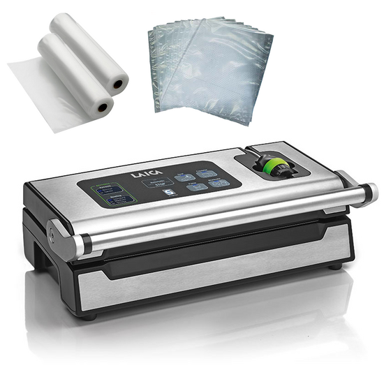 PROMO Laica VT3240 XPro - Macchina sottovuoto - Doppia barra saldante da 32cm