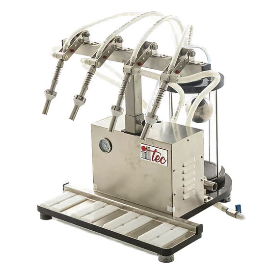 Il-Tec Ultrafiller 4 - Imbottigliatrice a depressione elettrica per liquidi alimentari