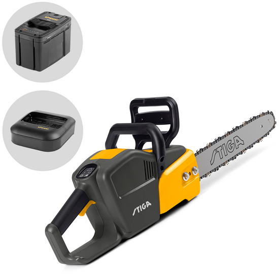 Stiga CS 700e - Motosega a batteria 48V 5Ah - Lama da 35cm