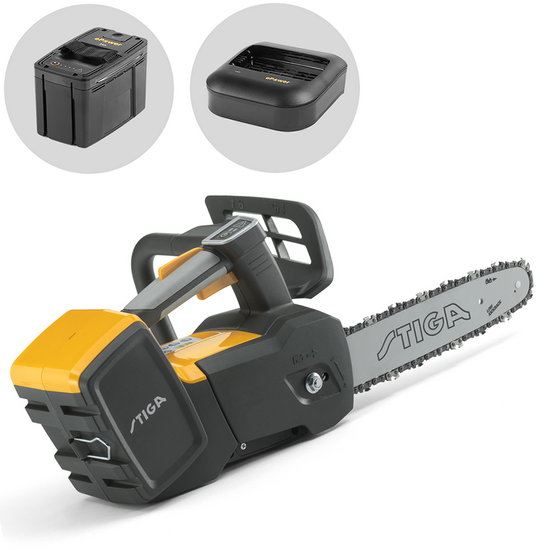 Stiga PR 700e - Elettrosega a batteria 48V 4Ah - Lama da 30cm