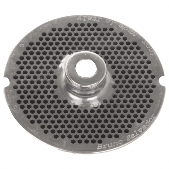 Trafila per tritacarne N.8 - fori da 3 mm - diametro trafila 61 mm