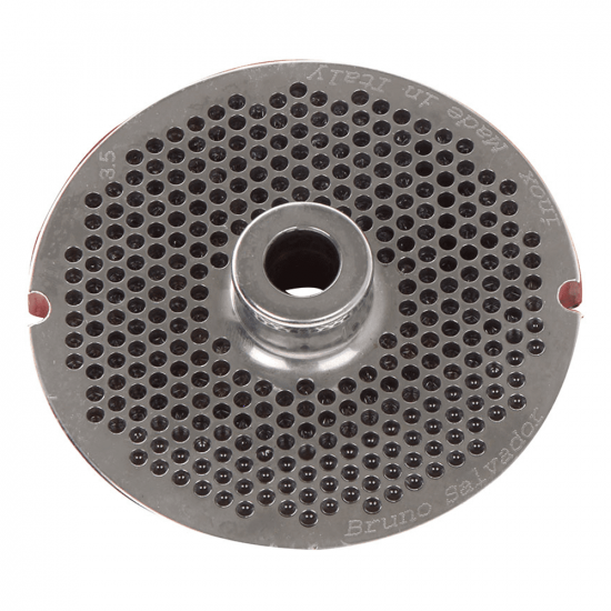 Trafila per tritacarne N.22 - fori da 3.5 mm - diametro trafila 82 mm