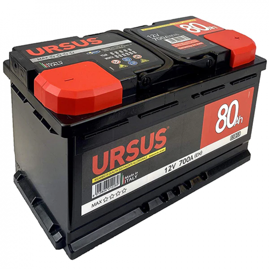 Batteria Lubex Ursus 80 AH ( 80 ampere ) - Idonea per abbacchiatori a batteria