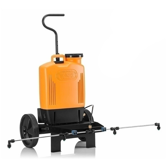 Volpi 22 PTB - Pompa per irrorazione e diserbo elettrica a batteria - Su carrello con ruote