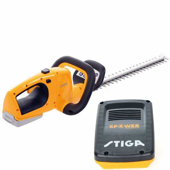 Stiga HT 100e KIT - Tagliasiepi a batteria 20V/2Ah - Lama da 55 cm 
