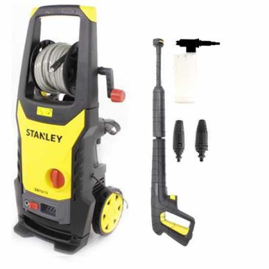 Stanley SXPW19E - Idropulitrice a freddo compatta - 130 bar - 400 l/h