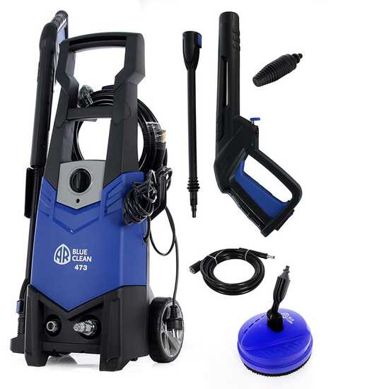Annovi &amp; Reverberi AR 473 - Idropulitrice a freddo e kit lavasuperfici - 160 bar max - 480 lt/h
