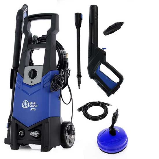 Annovi &amp; Reverberi AR 473 - Idropulitrice a freddo e kit lavasuperfici - 160 bar - 480 lt/h