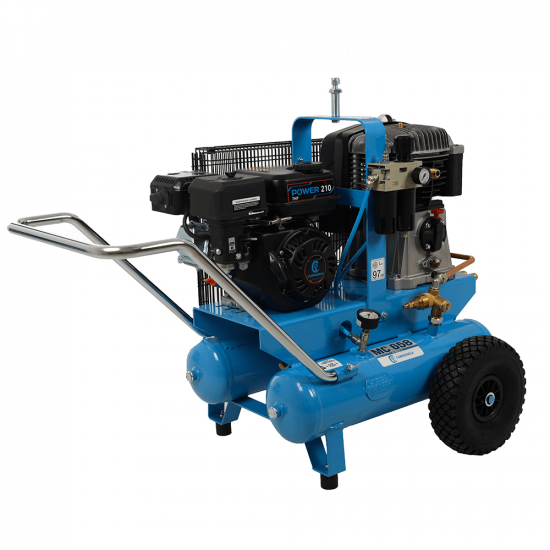 Campagnola MC 658 - Motocompressore a scoppio motore benzina 7HP