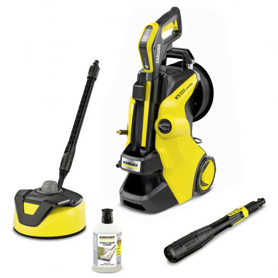 Karcher K5 Premium Smart Control Home + Home Kit - Idropulitrice ad acqua fredda - Bluetooth e App Home &amp; Garden