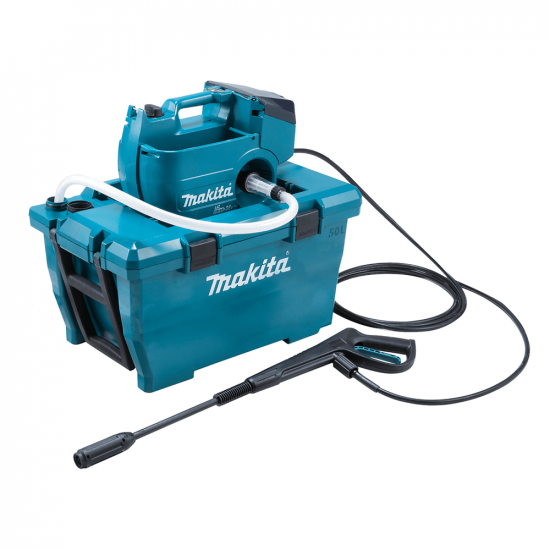 Makita DHW080ZK - Idropulitrice a batteria con vasca - SENZA BATTERIE E CARICABATTERIE