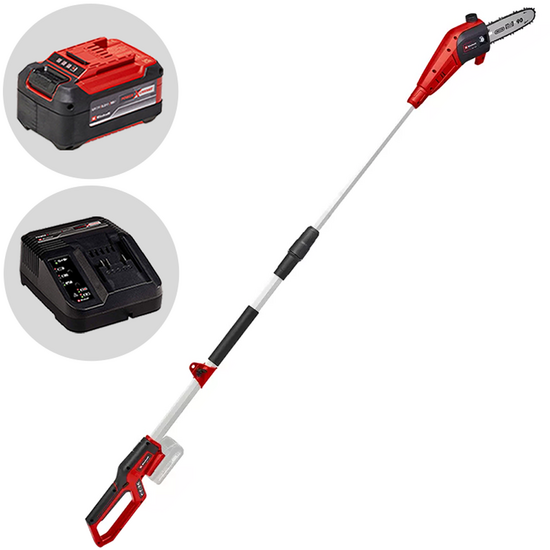 Einhell GC-LC 18/20 Li T - Potatore a batteria su asta di prolunga - 18V 5.2Ah