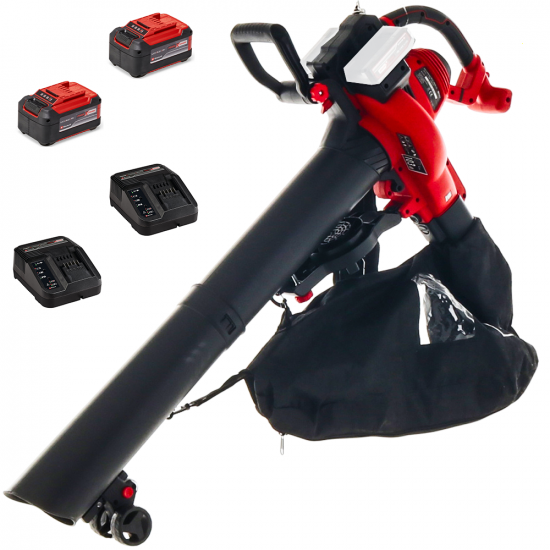 Einhell GE-CL 36/230 Li E - Soffiatore - Aspiratore per foglie - 2x 18V 5.2Ah