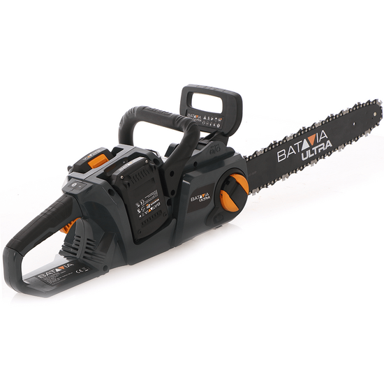 Batavia - Elettrosega a batteria da taglio 2 x 18V 2Ah - Lama da 38cm