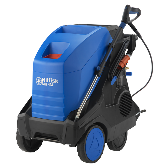 Nilfisk MH 4M - Idropulitrice ad acqua calda professionale - trifase - 860 l/h - 250 bar