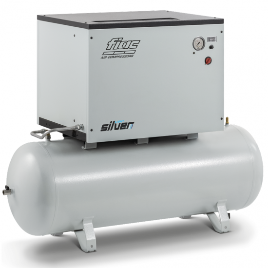 FIAC Light Silver LS 10 270 10 400/50 CE - Compressore trifase a vite silenziato - Motore 10 HP