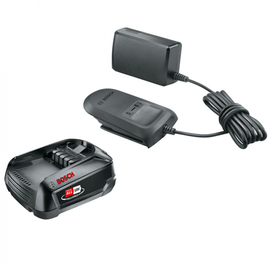 Bosch - Starter Set Bosch per Linea Verde DIY - 18V 2 Ah