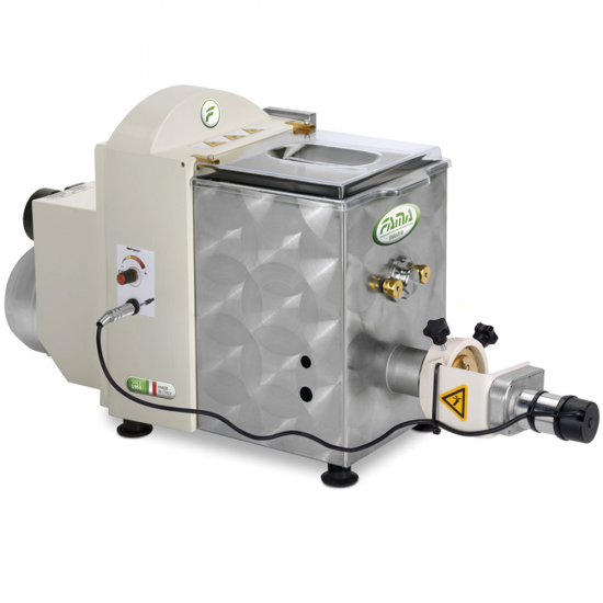 Fama Media con tagliapasta - Macchina per la pasta professionale 2 in 1 - Impasta ed estrude