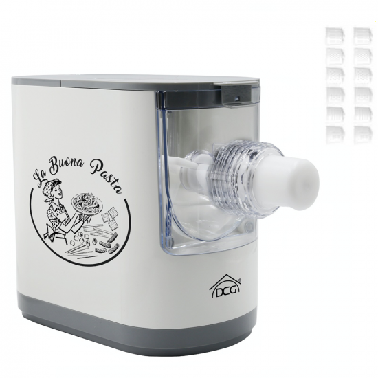 DCG PM1750 - Macchina per la pasta elettrica 2 in 1 - Impasta ed estrude