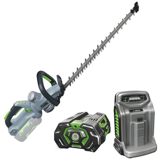 EGO HT5100E - Tagliasiepi a batteria 56V/4Ah brushless - Lama da 51cm