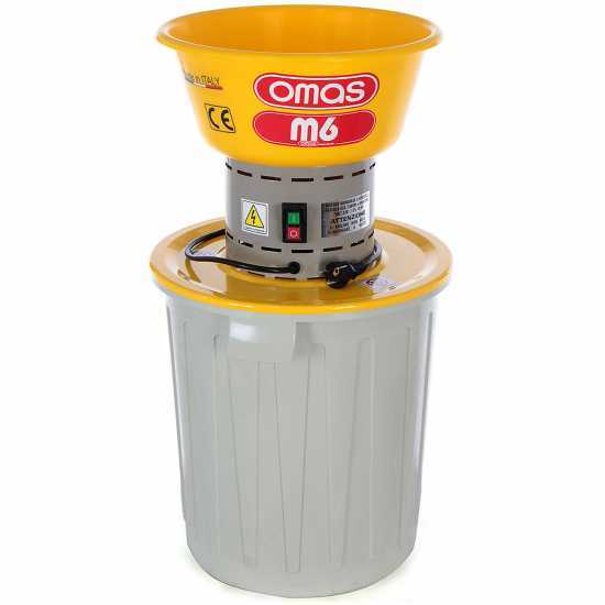 Omas - Elettromulino per cereali con bidone - 1600W
