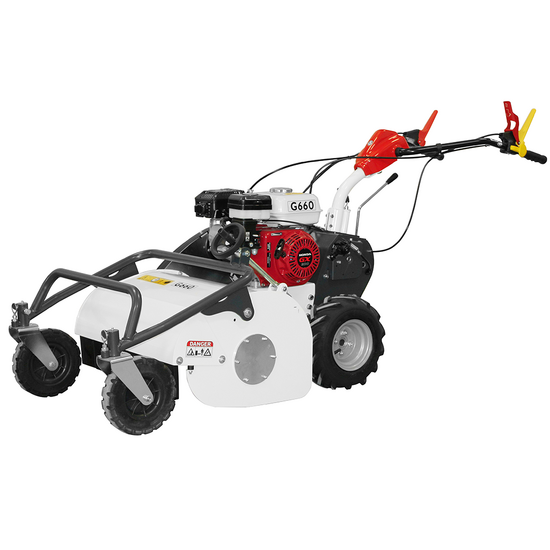 Barbieri G760 - Trinciaerba professionale a martelli - Honda GX200