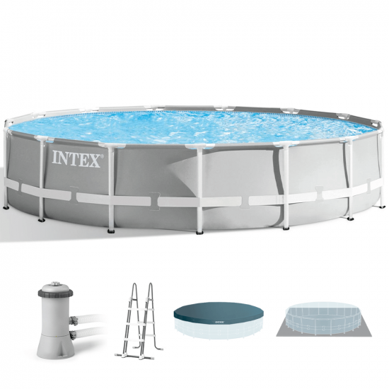 Intex Prisma Frame 26724NP - &Oslash;457x107 cm - Piscina Rotonda