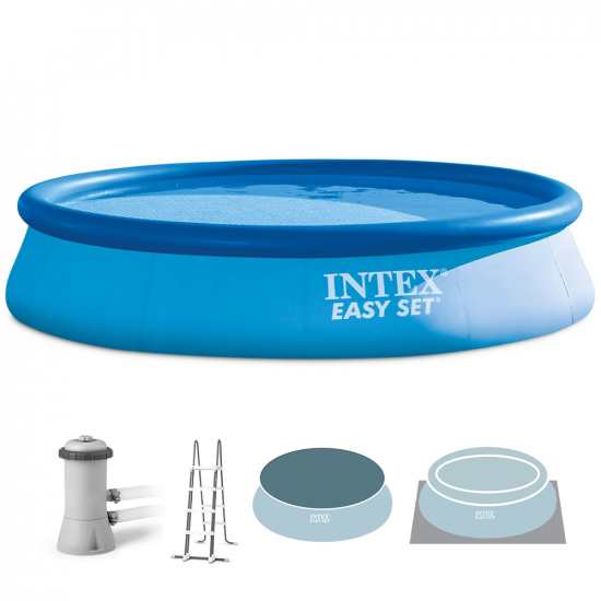 Intex Easy Set 26166NP - &Oslash;457x107 cm - Piscina gonfiabile