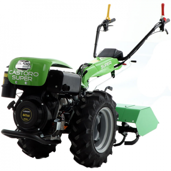 Lampacrescia MGM Castoro Super - Motocoltivatore diesel - Loncin D440F - 11HP - Avviamento elettrico