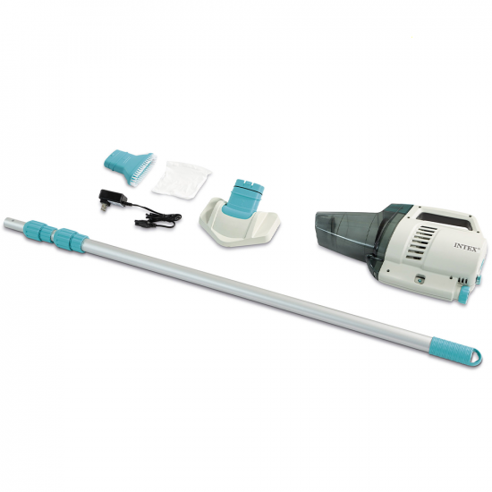 Aspiratore Intex ZR 200 Vacuum Ricaricabile per Piscine e Pure SPA 28628