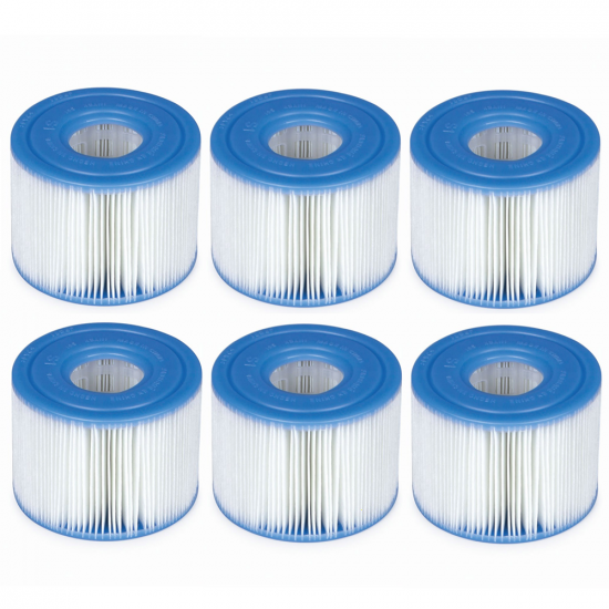 Cartuccia filtro modello &quot;S1&quot; 6pz Intex 29011