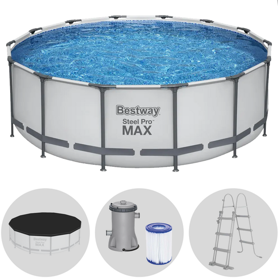 Bestway Steel Pro Max 5612X - &Oslash;427x122 cm - Piscina Rotonda