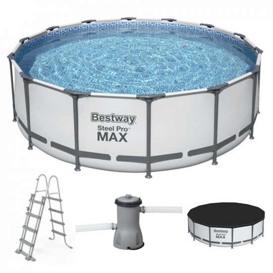 Bestway Steel Pro Max 5612X - Piscina Rotonda