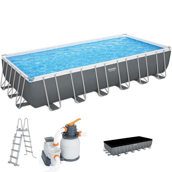 Bestway Power Steel 56475 - 732x366x132 cm - Piscina fuori terra