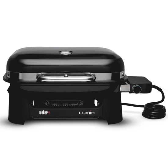 Weber Lumin Black - Barbecue elettrico portatile