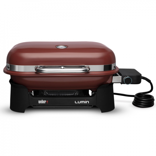 Weber Lumin Red - Barbecue elettrico portatile