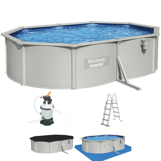 Bestway Hydrium 56586 - 500x360x120 cm - Piscina Ovale