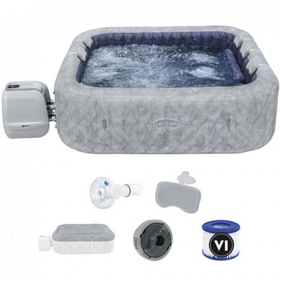 Bestway Lay-Z-Spa San Francisco HydroJet Pro 60161 - 230x230x71 cm - Piscina idromassaggio spa