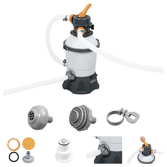 Pompa filtro a sabbia Bestway 58515 - Portata d'acqua 3.596 l/h - 85 W