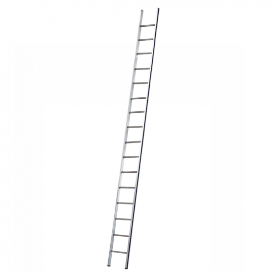 S.T.P. Olivia Pioli, 16 gradini, 4.85 m - Scala in alluminio semplice singola - Altezza stimata operativa 5.85 m