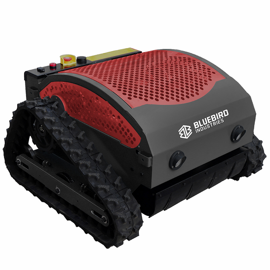 Blue Bird FM 23-53 - Robot Trinciaerba cingolato ibrido (scoppio + batteria) - Telecomandato