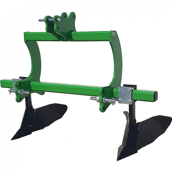 Seven Italy Big - Assolcatore a 2 ancore - Telaio da 140 cm - Per trattori con attacco a tre punti