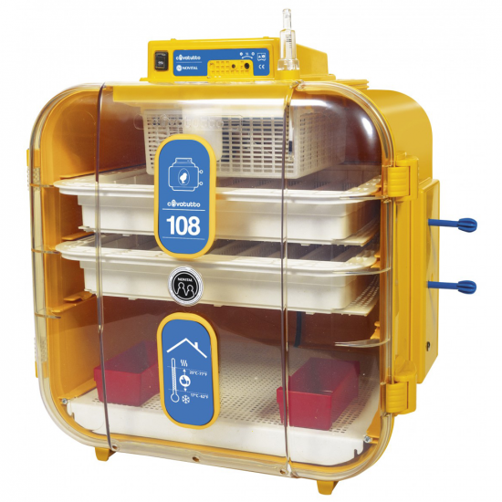 Novital Covatutto 108 - Incubatrice per uova manuale - 96 uova