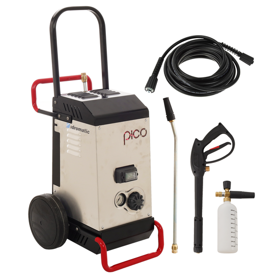 Idromatic pico 150.9 ts - idropulitrice a freddo professionale - monofase - 150 bar - 540 l/h