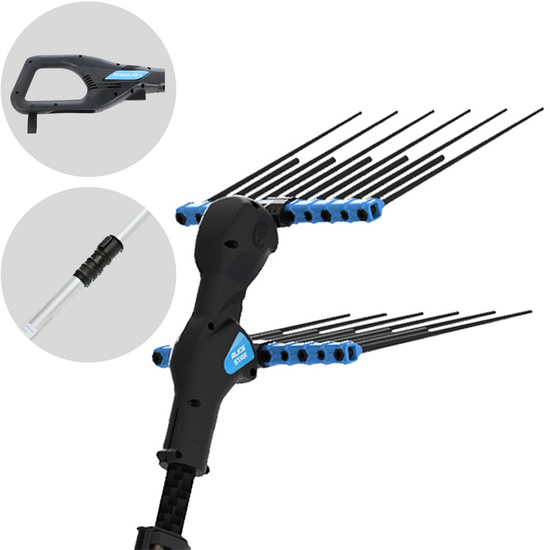 Campagnola Alice STAR 58 PLUS - Asta in alluminio - 210 - 280 cm - Abbacchiatore elettrico