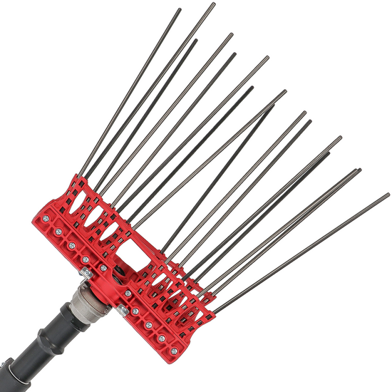 Lisam Swing 36V - Abbacchiatore Elettrico a batteria - Con 8 + 8 denti in carbonio - Asta Telescopica - 220-300 cm