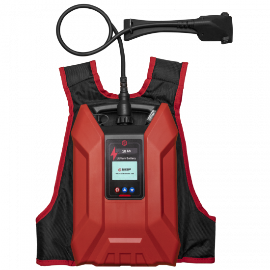 Blue Bird Kit zaino a batteria 50.4 V -18 Ah