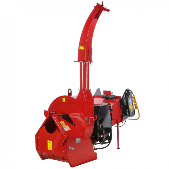 GeoTech-Pro WS102RS - Biotrituratore a trattore - Con rulli di trascinamento a controllo idraulico