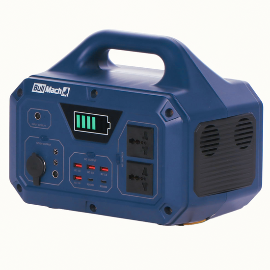 BullMach Elektron 500 - Power Station Portatile - 500W/499.5Wh 3.7V