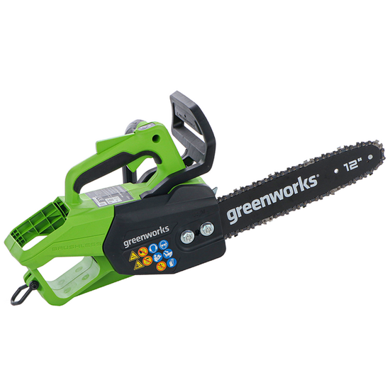 Greenworks GD48TCS - Elettrosega a batteria - 48V - Lama da 30cm - SENZA BATTERIE E CARICABATTERIE